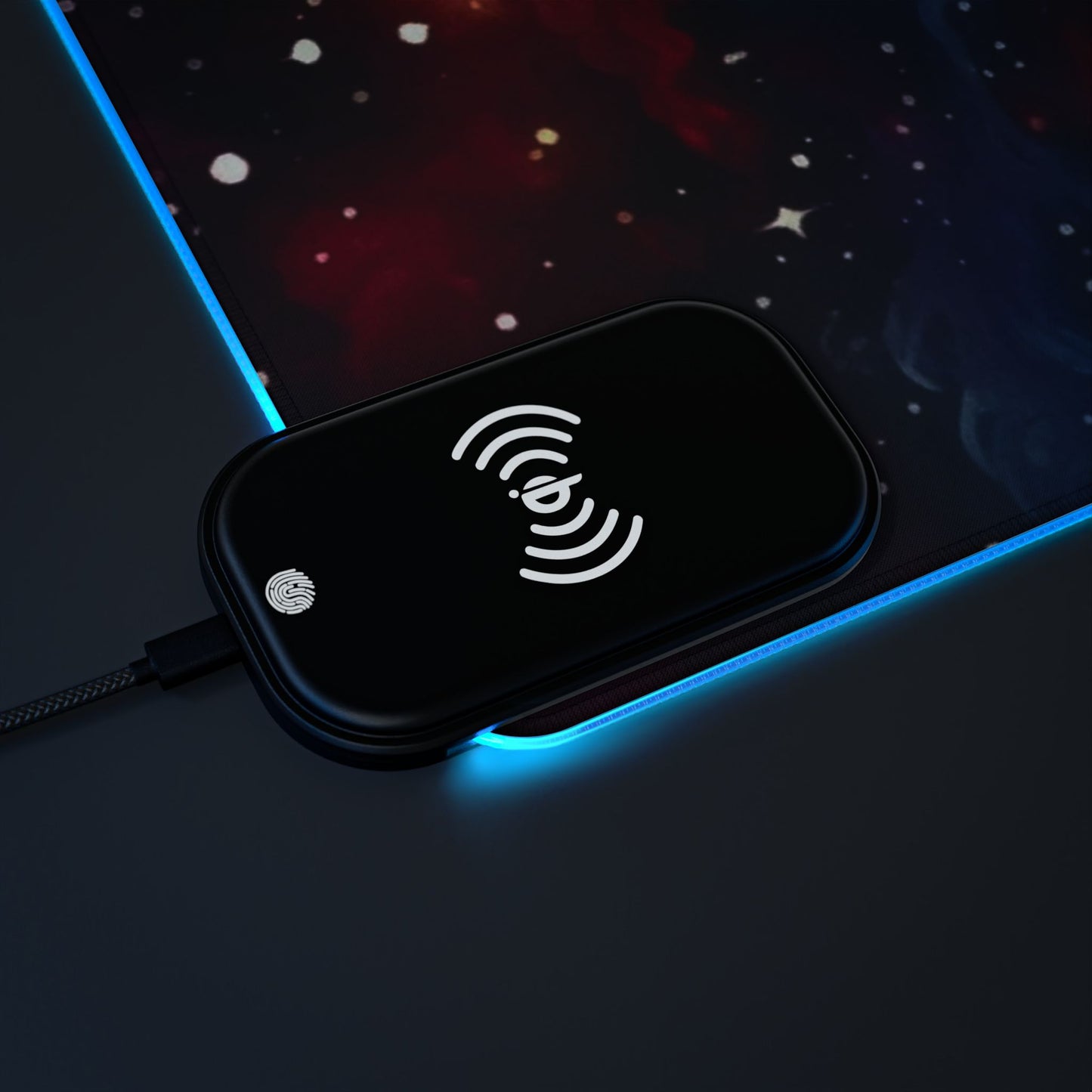 LED Gaming Mouse Pad Wireless Charging