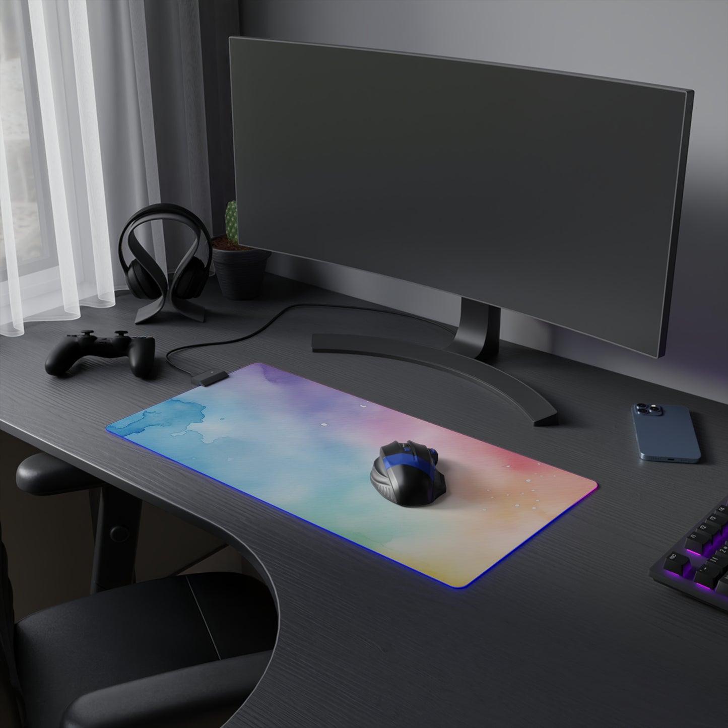 LED Gaming Mouse Pad