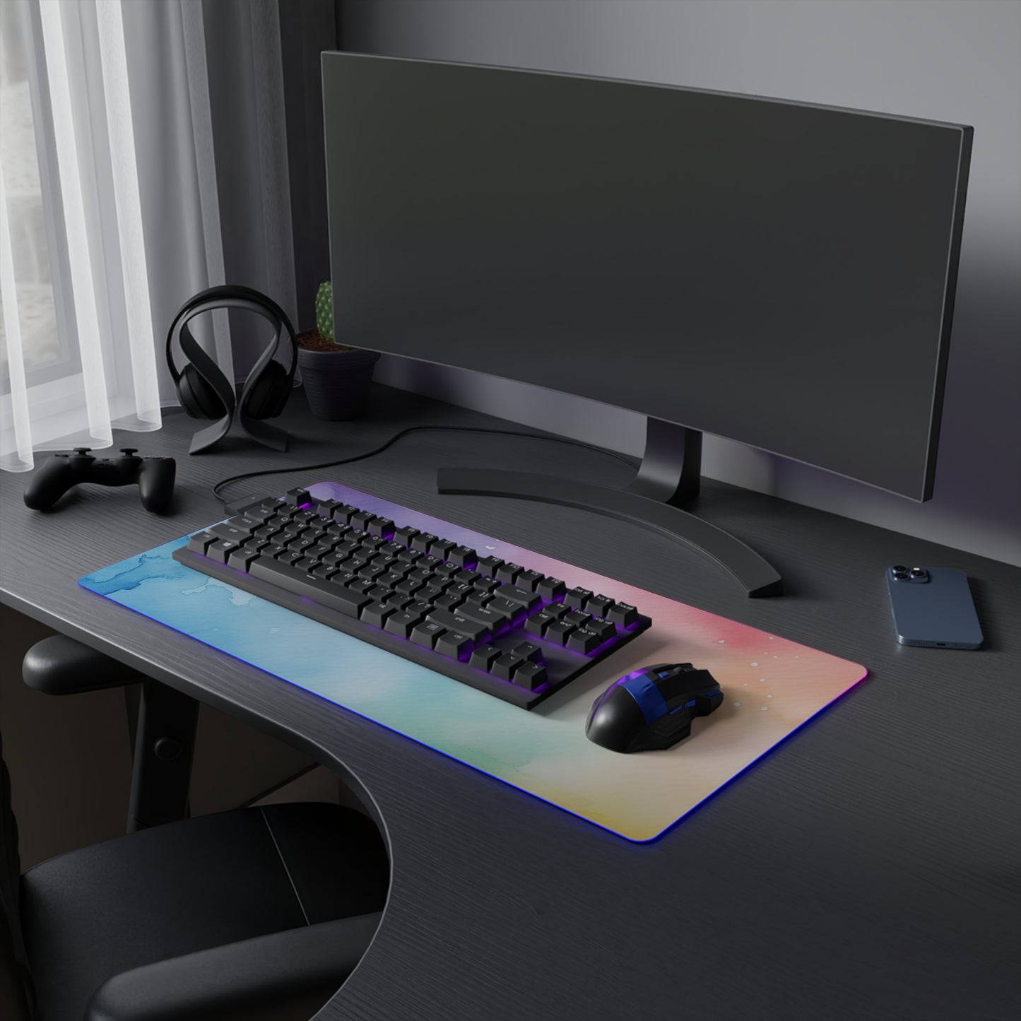 LED Gaming Mouse Pad