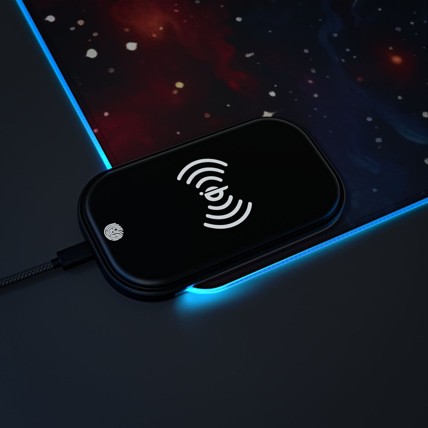 LED Gaming Mouse Pad Wireless Charging