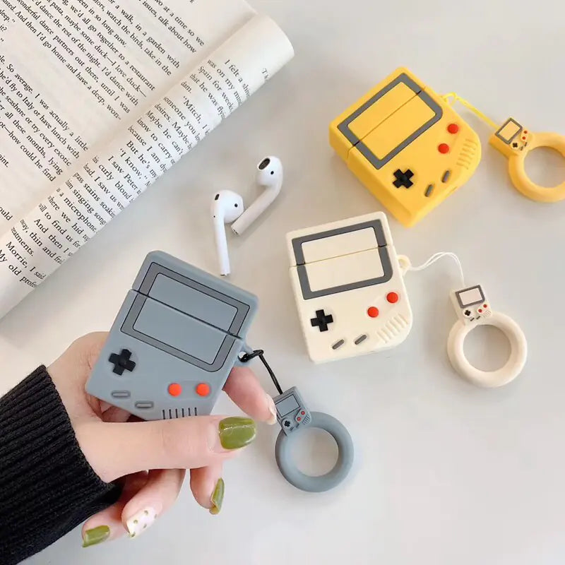 Luxury Cute 3D Gameboy Protector Earphone Case