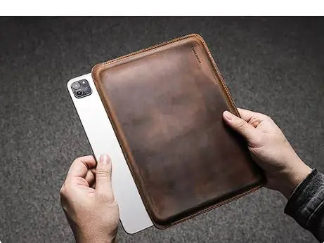 Cowhide Leather Sleeve for iPad