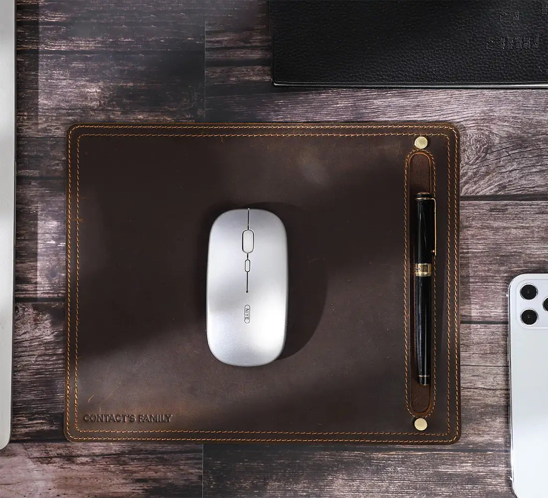 Genuine Leather Mouse Pad