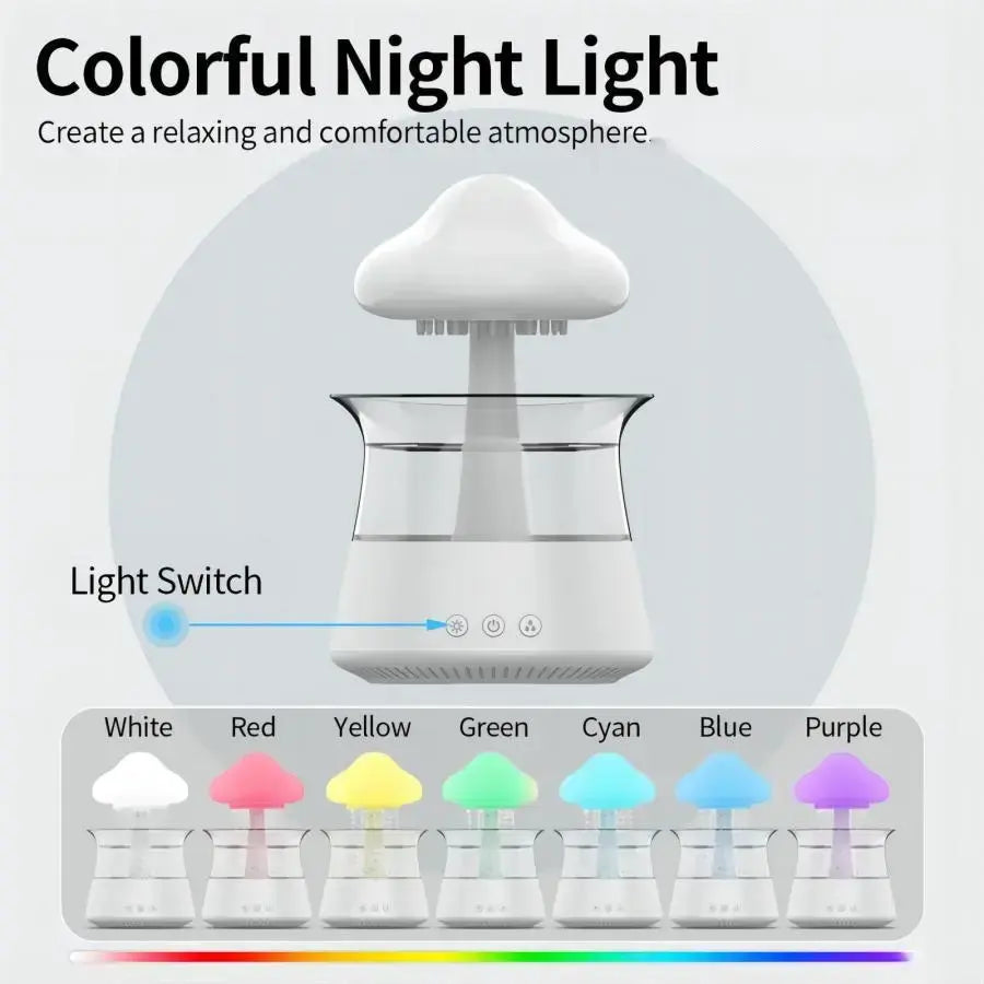 Cloud Rain Aromatherapy Diffuser Ultrasonic